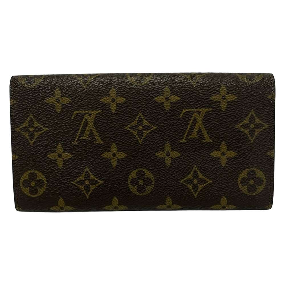 Louis Vuitton Pochette Porte Monnaie Credit Monogram Long Wallet M61725 - Picture 2 of 6